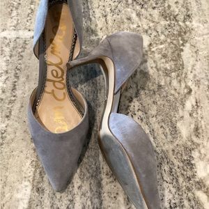 Sam Edelman gray suede shoes size 9